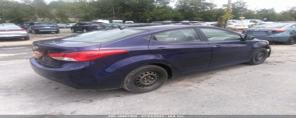 5NPDH4AE2CH080484 2012 HYUNDAI ELANTRA photo no. 4