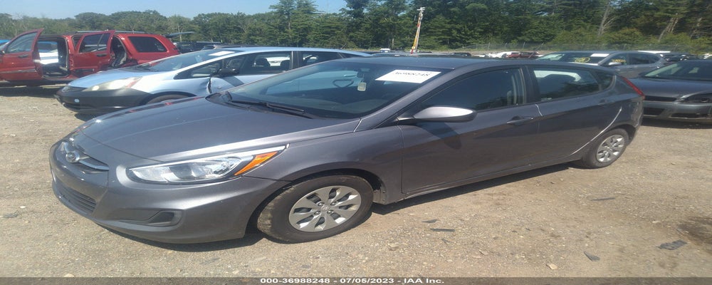 KMHCT5AE4GU290382 2016 HYUNDAI ACCENT photo no. 2