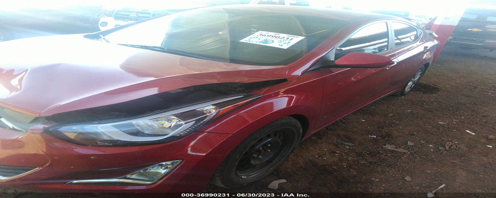 5NPDH4AE0EH498190 2014 HYUNDAI ELANTRA photo no. 2