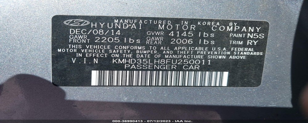 KMHD35LH8FU250011 2015 HYUNDAI ELANTRA GT photo no. 9