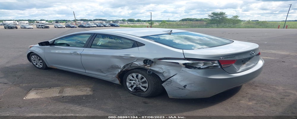 5NPDH4AEXCH065599 2012 HYUNDAI ELANTRA photo no. 3