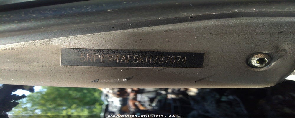5NPE24AF5KH787074 2019 HYUNDAI SONATA photo no. 9
