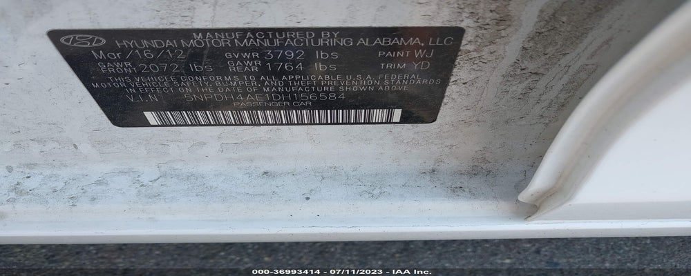 5NPDH4AE1DH156584 2013 HYUNDAI ELANTRA photo no. 9