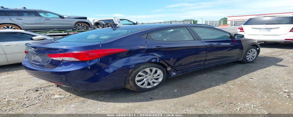 5NPDH4AE3CH123861 2012 HYUNDAI ELANTRA photo no. 4