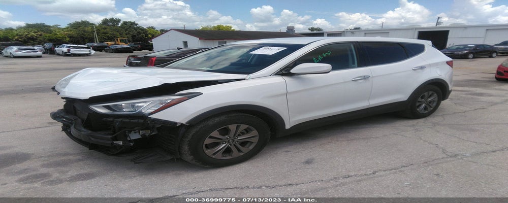 5XYZT3LB5GG362696 2016 HYUNDAI SANTA FE SPORT photo no. 2