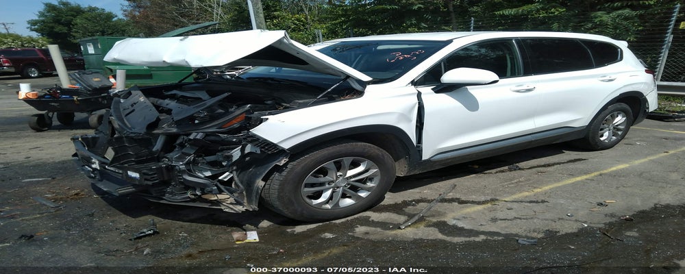 5NMS33ADXKH114092 2019 HYUNDAI SANTA FE photo no. 2