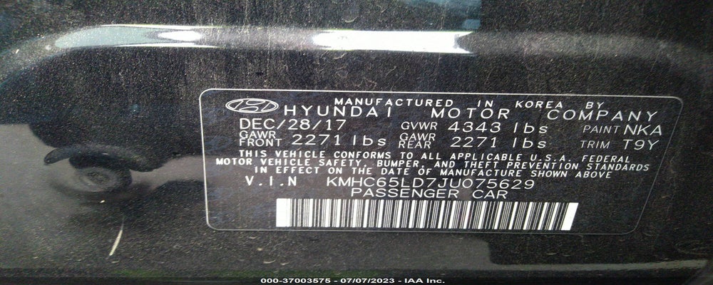 KMHC65LD7JU075629 2018 HYUNDAI IONIQ PLUG-IN HYBRID photo no. 9