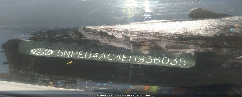 5NPEB4AC4EH936035 2014 HYUNDAI SONATA photo no. 9