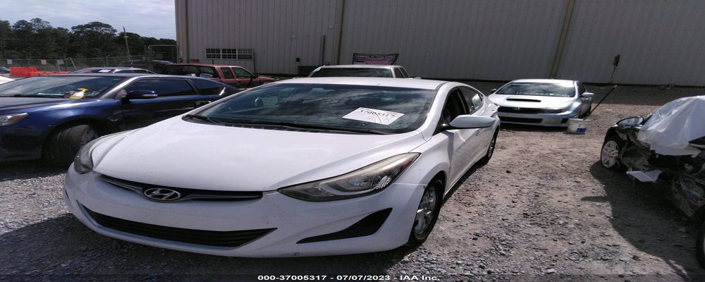 5NPDH4AE9EH506593 2014 HYUNDAI ELANTRA photo no. 2