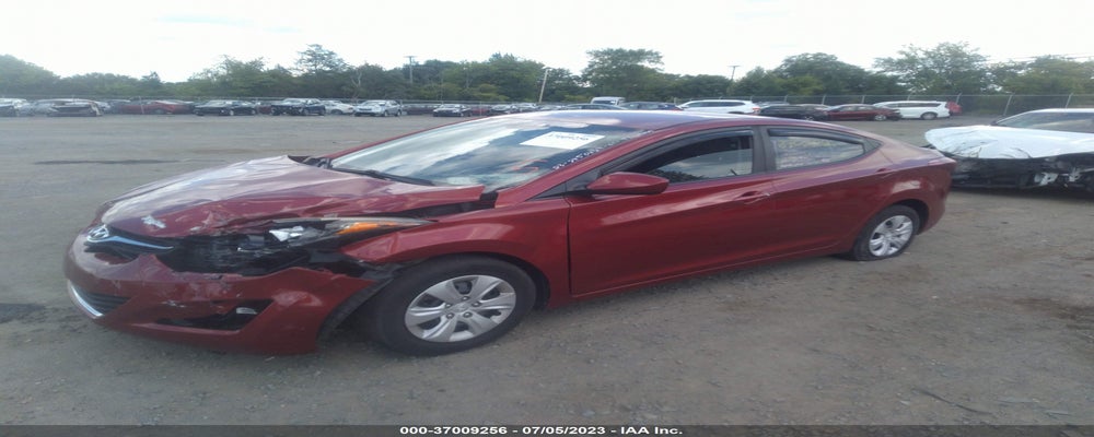 5NPDH4AE9GH750036 2016 HYUNDAI ELANTRA photo no. 2