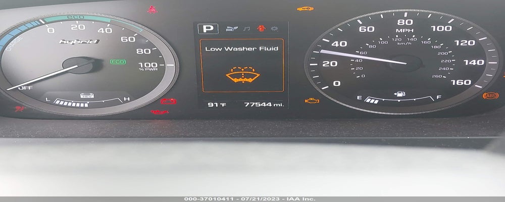 KMHE24L13GA040665 2016 HYUNDAI SONATA HYBRID photo no. 7