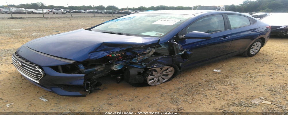 3KPC24A6XME142001 2021 HYUNDAI ACCENT photo no. 2