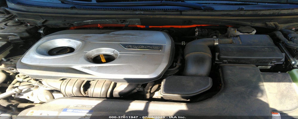 KMHE34L19HA050521 2017 HYUNDAI SONATA HYBRID photo no. 10