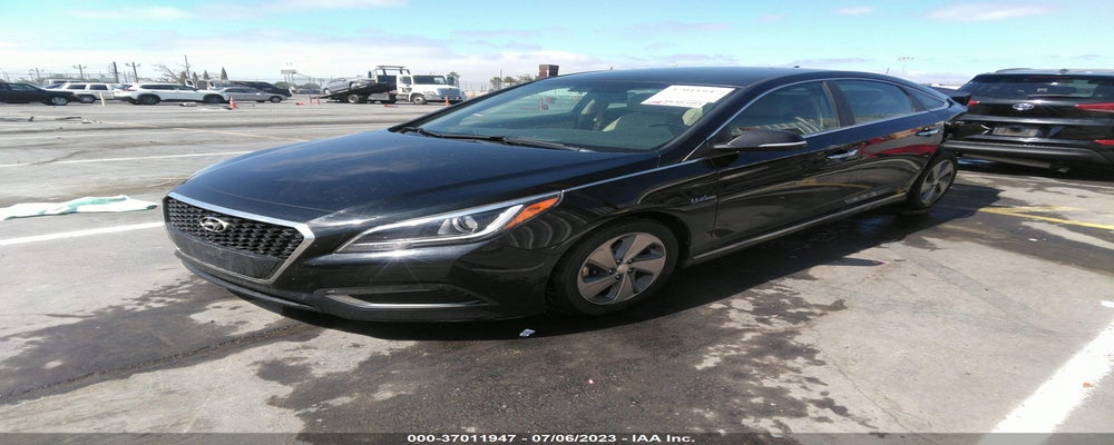 KMHE34L19HA050521 2017 HYUNDAI SONATA HYBRID photo no. 2