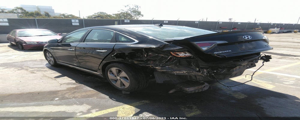 KMHE34L19HA050521 2017 HYUNDAI SONATA HYBRID photo no. 3