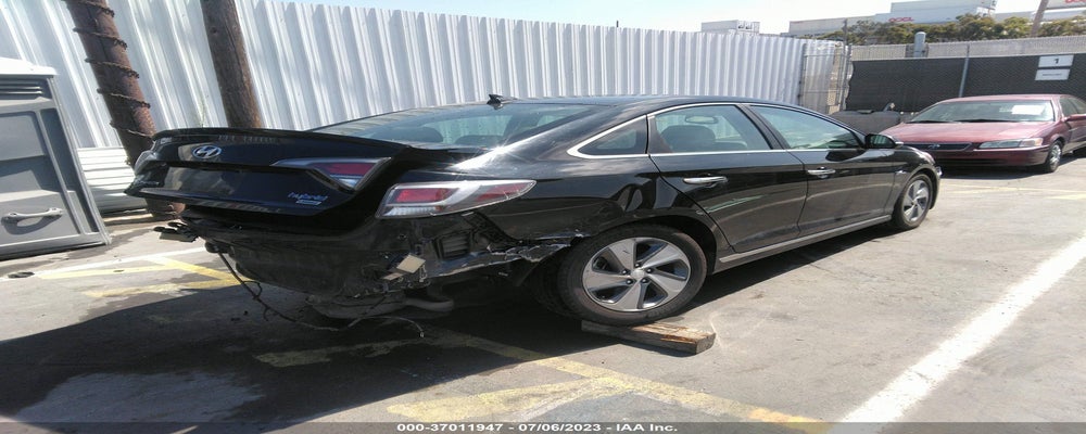 KMHE34L19HA050521 2017 HYUNDAI SONATA HYBRID photo no. 4