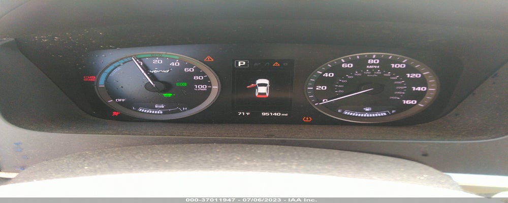 KMHE34L19HA050521 2017 HYUNDAI SONATA HYBRID photo no. 7