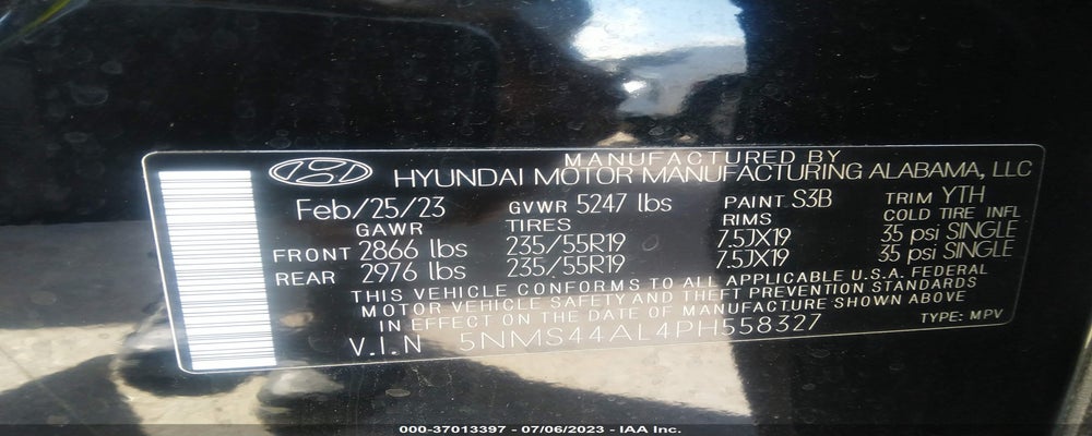 5NMS44AL4PH558327 2023 HYUNDAI SANTA FE photo no. 9