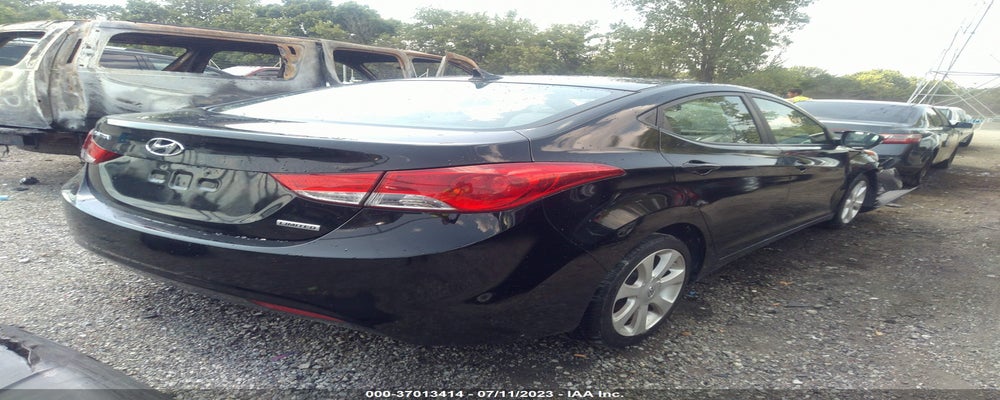 5NPDH4AEXCH101047 2012 HYUNDAI ELANTRA photo no. 4