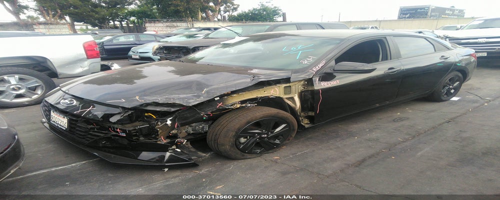 KMHLM4AJ8PU041538 2023 HYUNDAI ELANTRA HYBRID photo no. 2