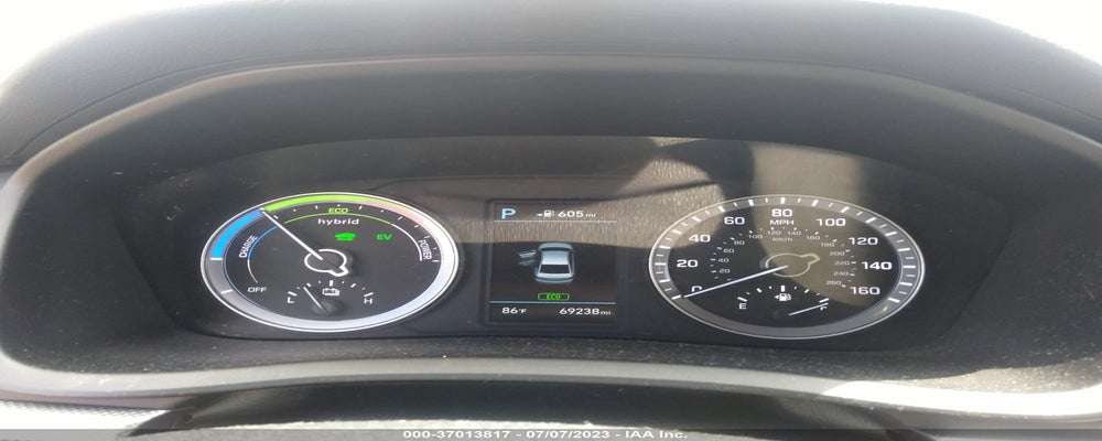 KMHE24L30KA093298 2019 HYUNDAI SONATA HYBRID photo no. 7