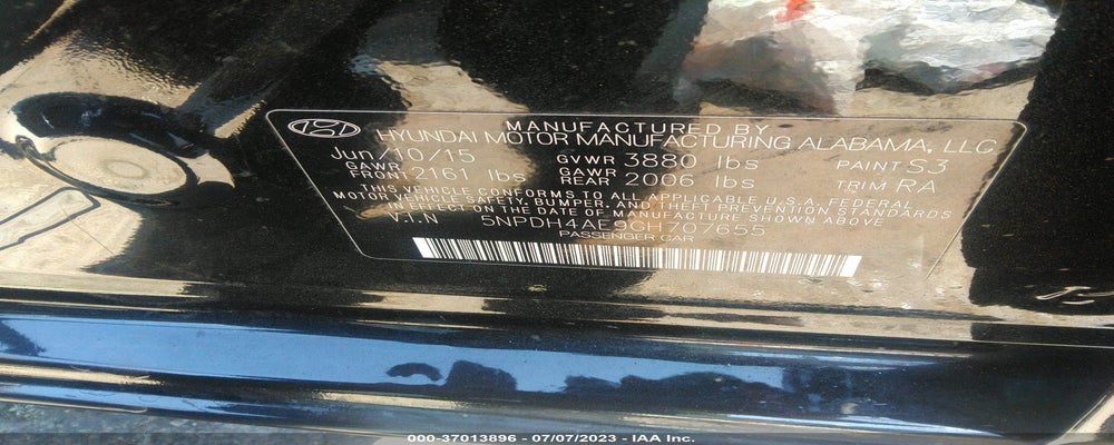 5NPDH4AE9GH707655 2016 HYUNDAI ELANTRA photo no. 9