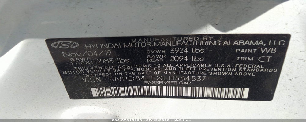 5NPD84LFLH564537  2017 HYUNDAI ELANTRA photo no. 9