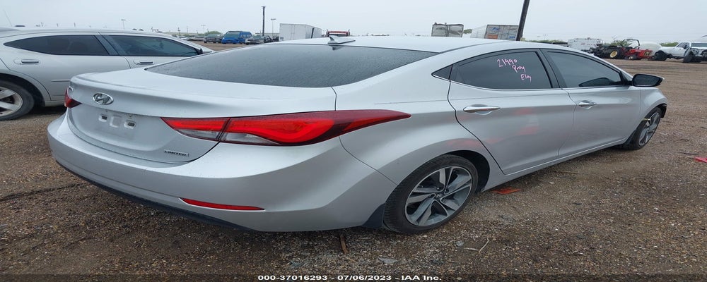 KMHDH4AE1FU357356 2015 HYUNDAI ELANTRA photo no. 4