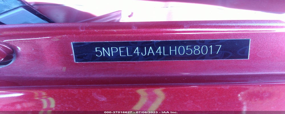 5NPEL4JA4LH058017 2020 HYUNDAI SONATA photo no. 9