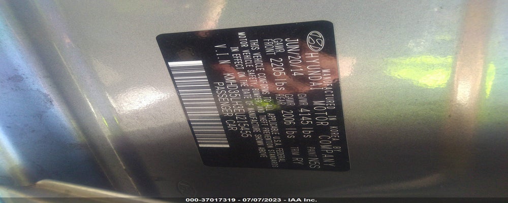 KMHD35LH3EU215455 2014 HYUNDAI ELANTRA GT photo no. 9