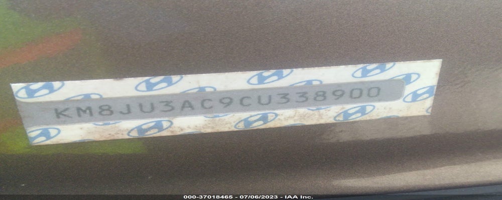 KM8JU3AC9CU338900 2012 HYUNDAI TUCSON photo no. 9