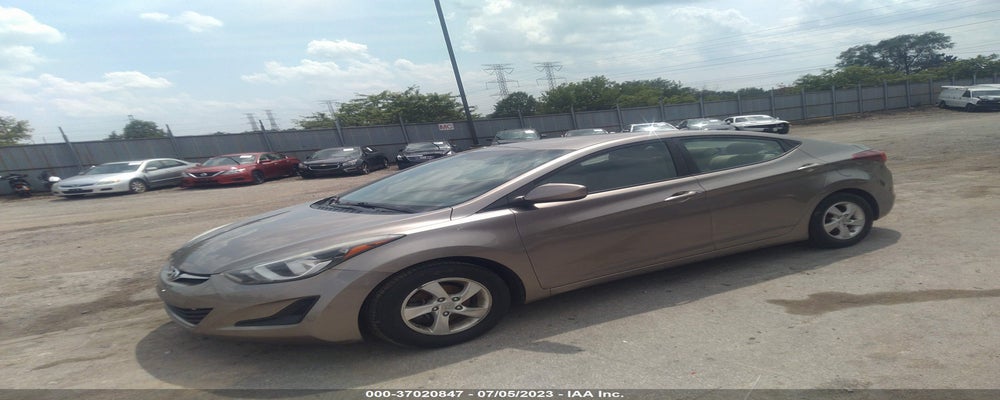 5NPDH4AE7EH529841 2014 HYUNDAI ELANTRA photo no. 2