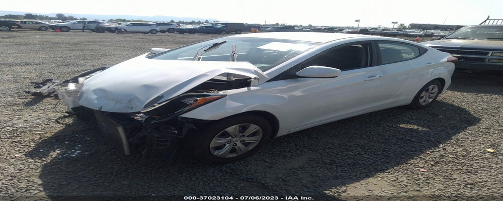 5NPDH4AE0GH699106 2016 HYUNDAI ELANTRA photo no. 2