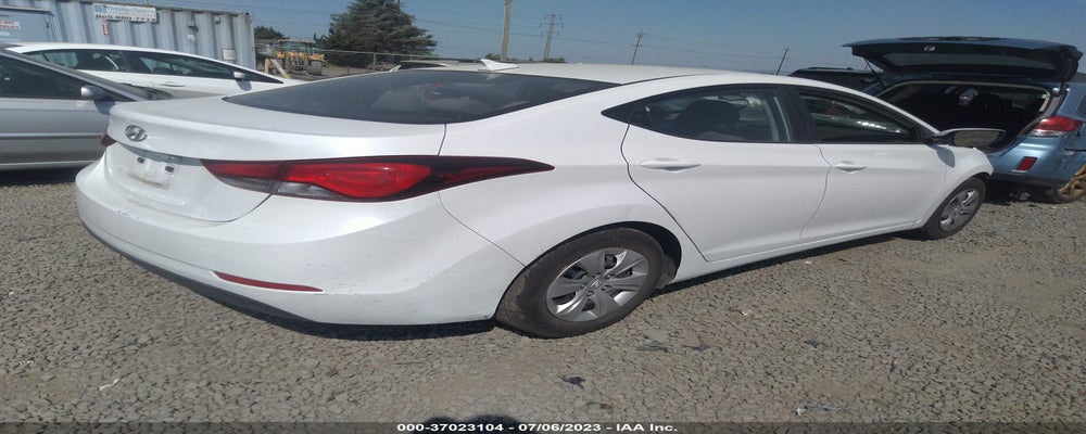 5NPDH4AE0GH699106 2016 HYUNDAI ELANTRA photo no. 4