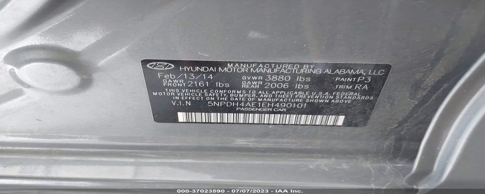 5NPDH4AE1EH490101 2014 HYUNDAI ELANTRA photo no. 9