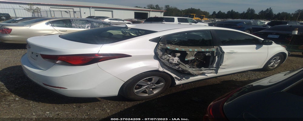 5NPDH4AE8EH499071 2014 HYUNDAI ELANTRA photo no. 4