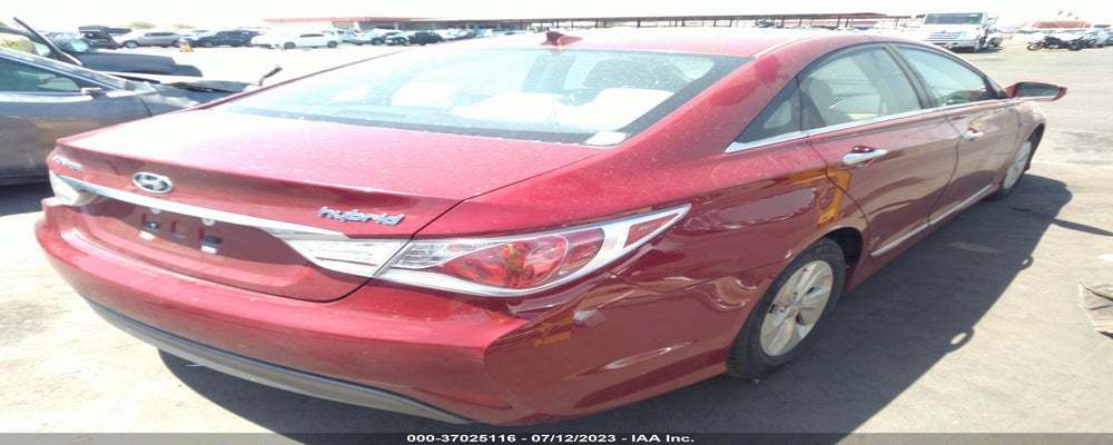 KMHEC4A45FA125516 2015 HYUNDAI SONATA HYBRID photo no. 4
