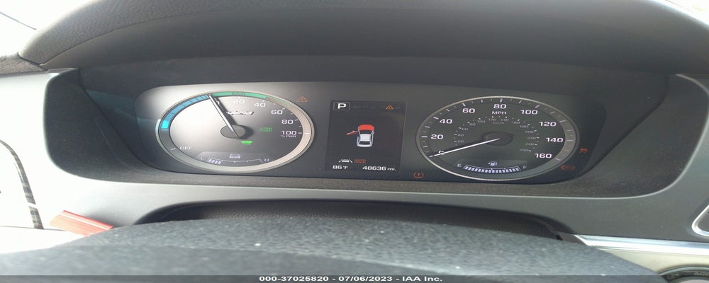 KMHE34L13GA033874 2016 HYUNDAI SONATA HYBRID photo no. 7