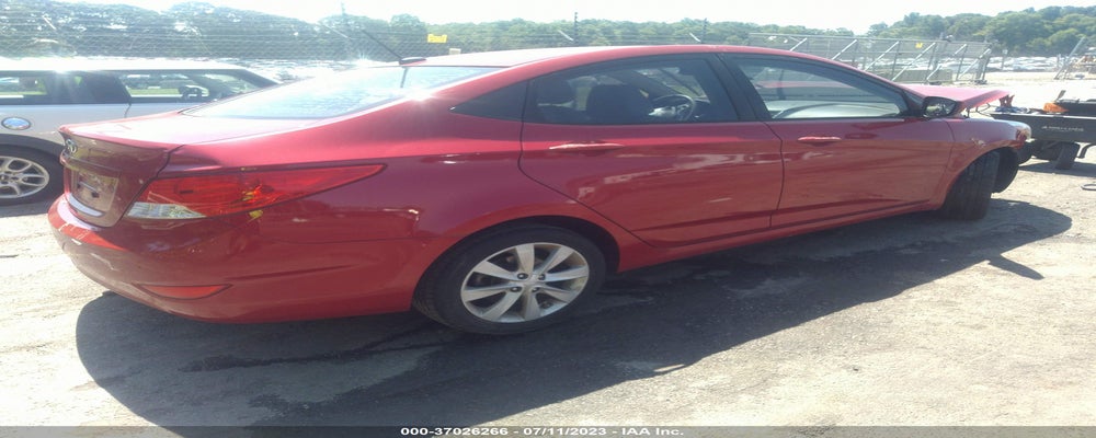KMHCU4AEXEU770060 2014 HYUNDAI ACCENT photo no. 4