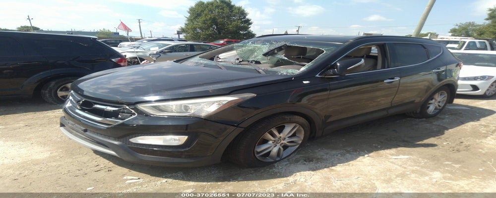 5XYZUDLA5DG021112 2013 HYUNDAI SANTA FE photo no. 2