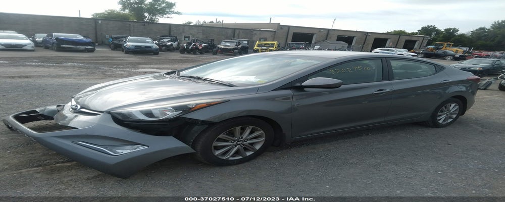 5NPDH4AE4EH477858 2014 HYUNDAI ELANTRA photo no. 2
