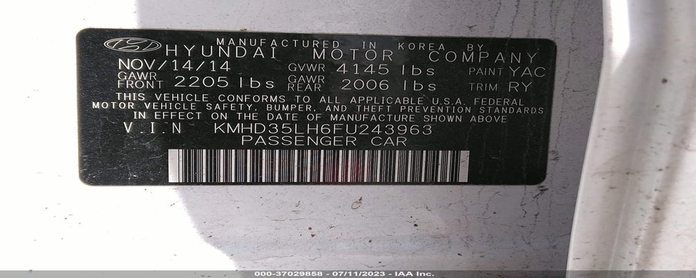 KMHD35LH6FU243963 2015 HYUNDAI ELANTRA GT photo no. 9