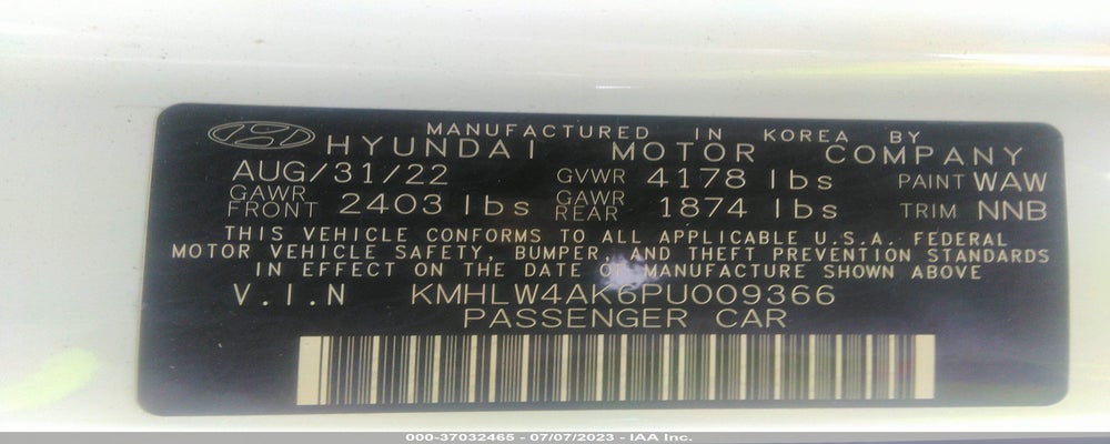 KMHLW4AK6PU009366 2023 HYUNDAI ELANTRA N photo no. 9