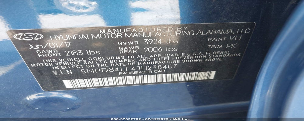5NPD84LF4JH238407 2018 HYUNDAI ELANTRA photo no. 2
