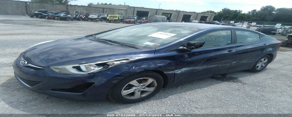5NPDH4AE1EH519029 2014 HYUNDAI ELANTRA photo no. 2
