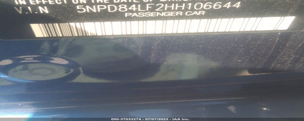 5NPD84LF2HH106644 2017 HYUNDAI ELANTRA photo no. 9
