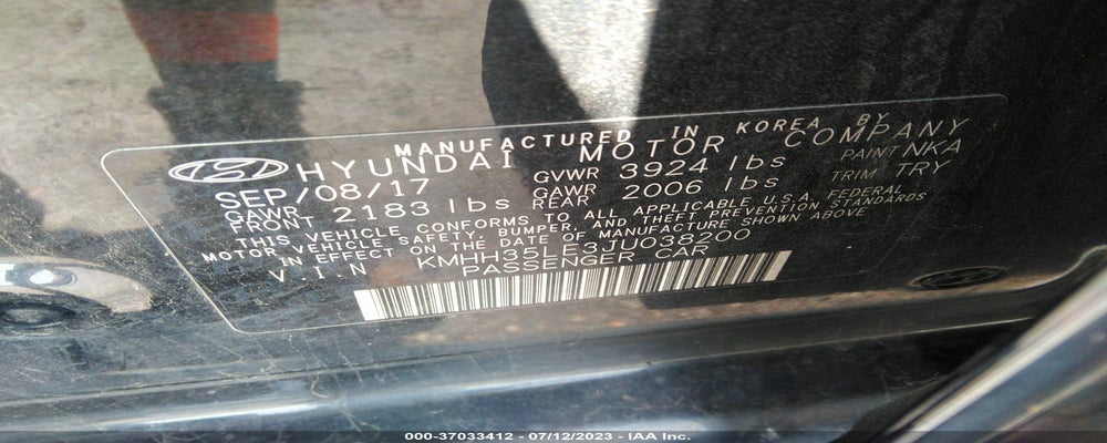 KMHH35LE3JU038200 2018 HYUNDAI ELANTRA GT photo no. 9