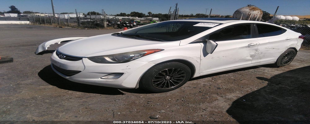 5NPDH4AE9CH089022 2012 HYUNDAI ELANTRA photo no. 2