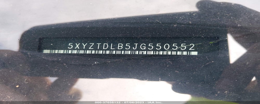 5XYZTDLB5JG550552 2018 HYUNDAI SANTA FE SPORT photo no. 9