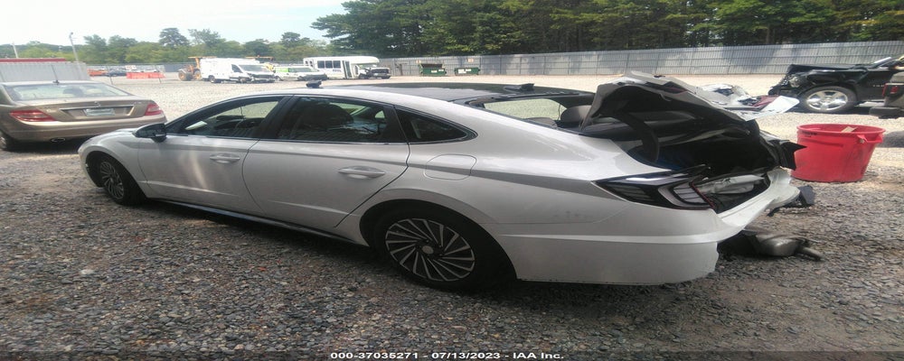 KMHL54JJ2MA035857 2021 HYUNDAI SONATA HYBRID photo no. 3